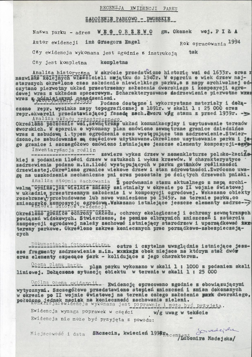 Ewidencja parkowa, skan nr 28