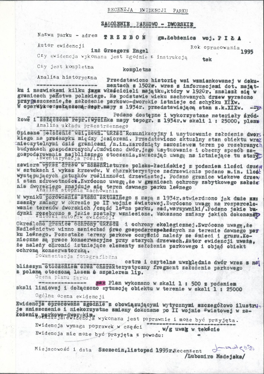 EP - Ewidencja parkowa, skan nr 31