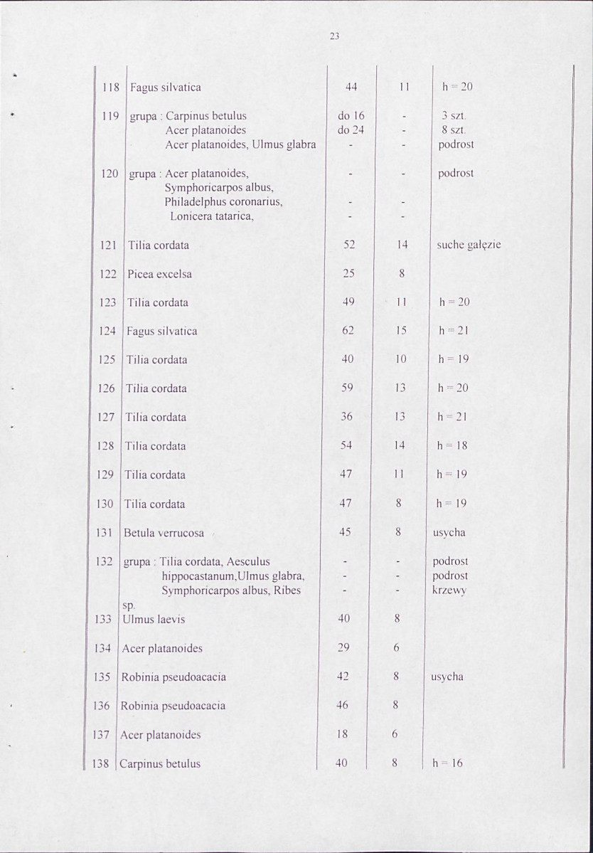 EP - Ewidencja parkowa, skan nr 33