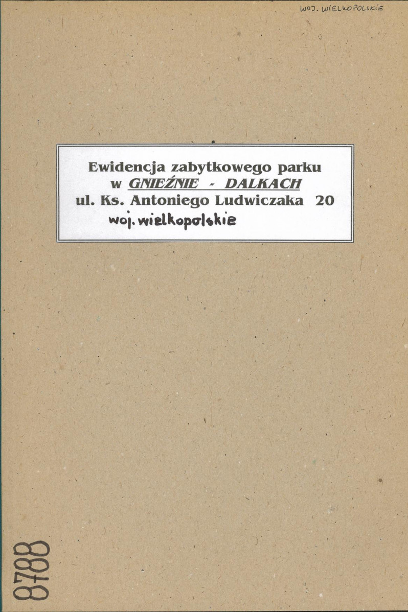 EP - Ewidencja parkowa, skan nr 1