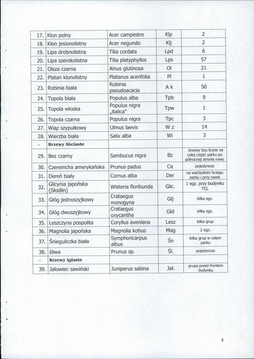 EP - Ewidencja parkowa, skan nr 11