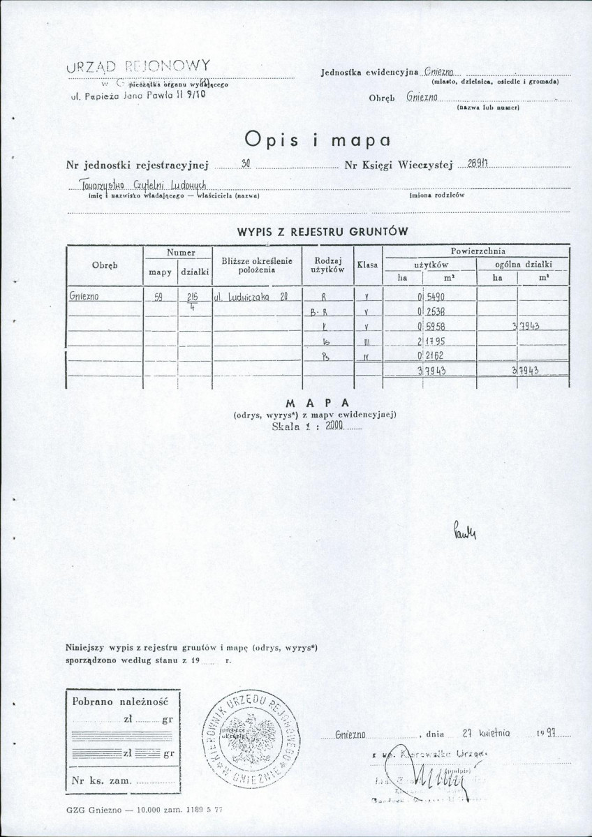 EP - Ewidencja parkowa, skan nr 17