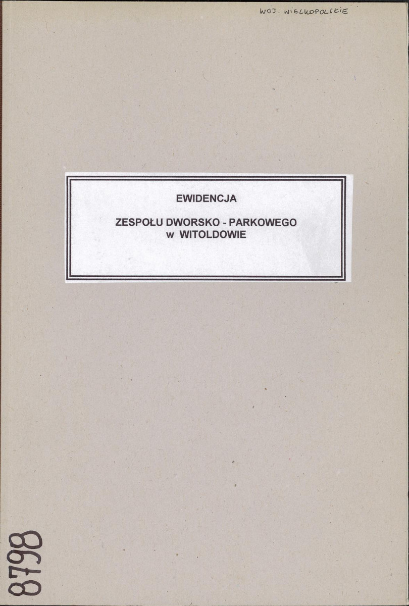 EP - Ewidencja parkowa, skan nr 1