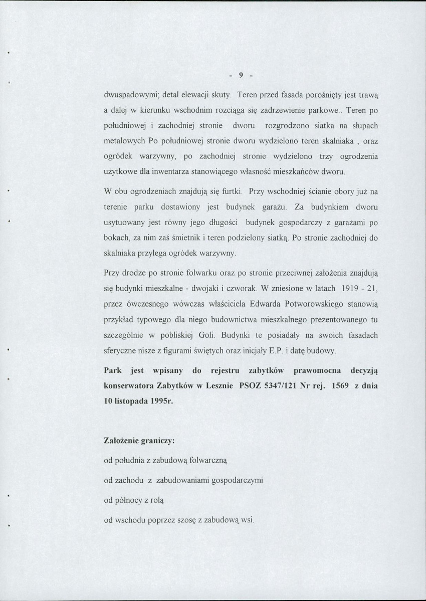 EP - Ewidencja parkowa, skan nr 15
