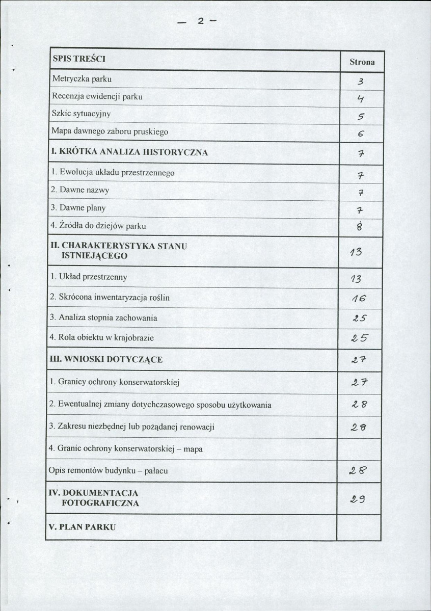 EP - Ewidencja parkowa, skan nr 5