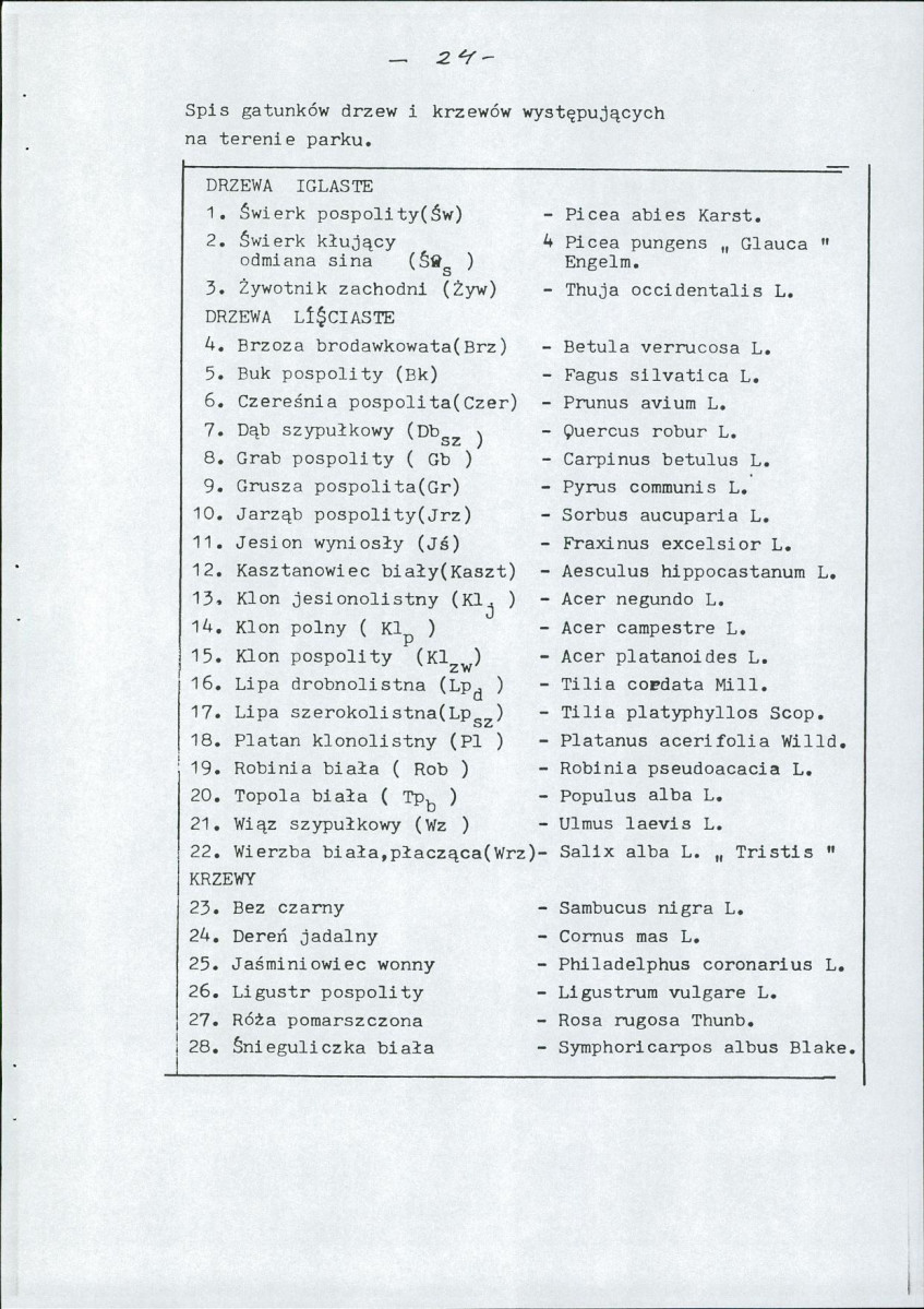 EP - Ewidencja parkowa, skan nr 27