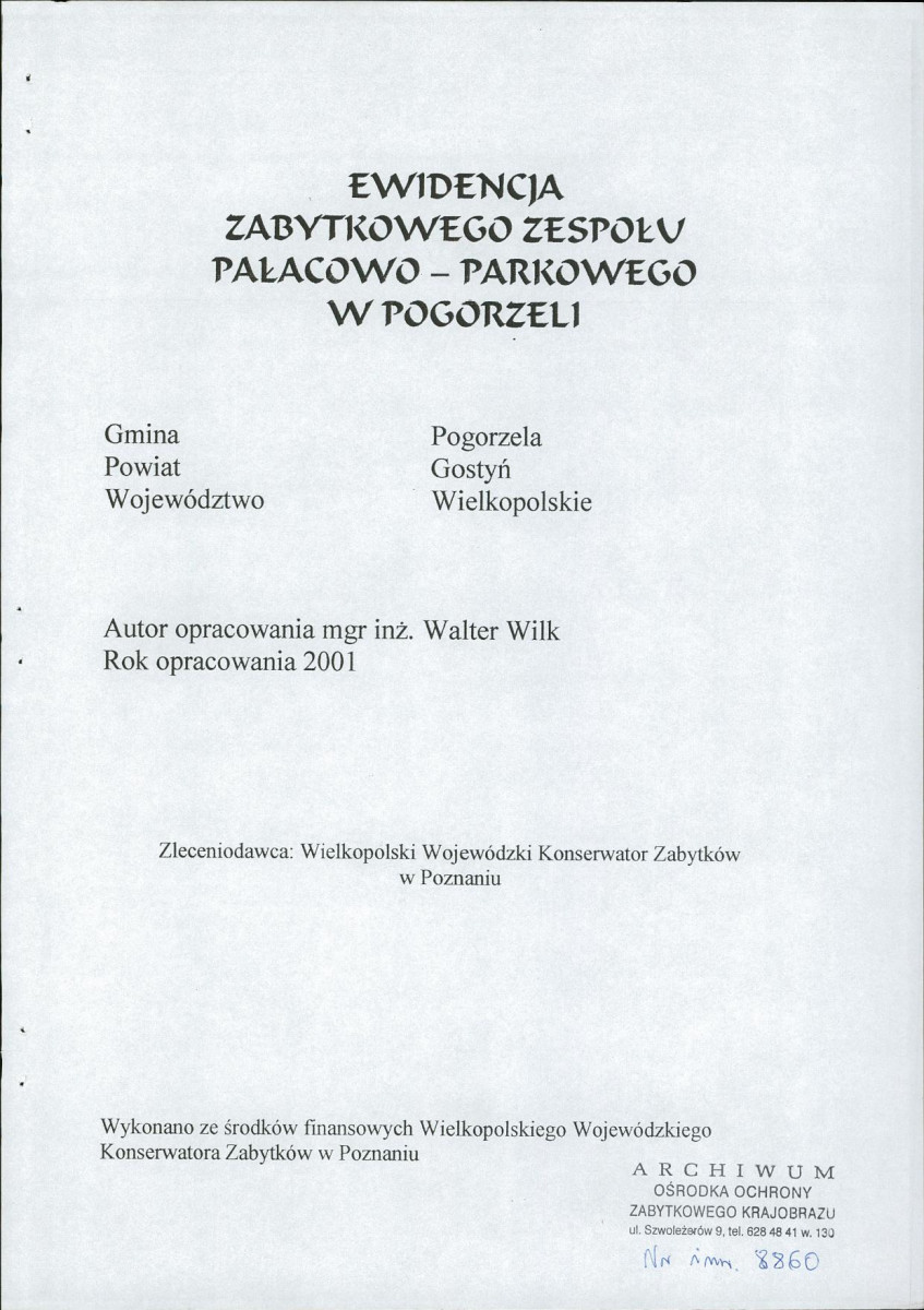 EP - Ewidencja parkowa, skan nr 3