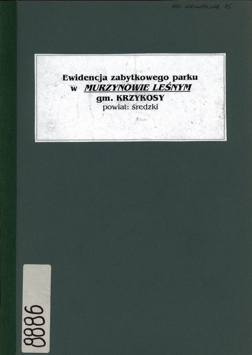 EP - Ewidencja parkowa, skan nr 1