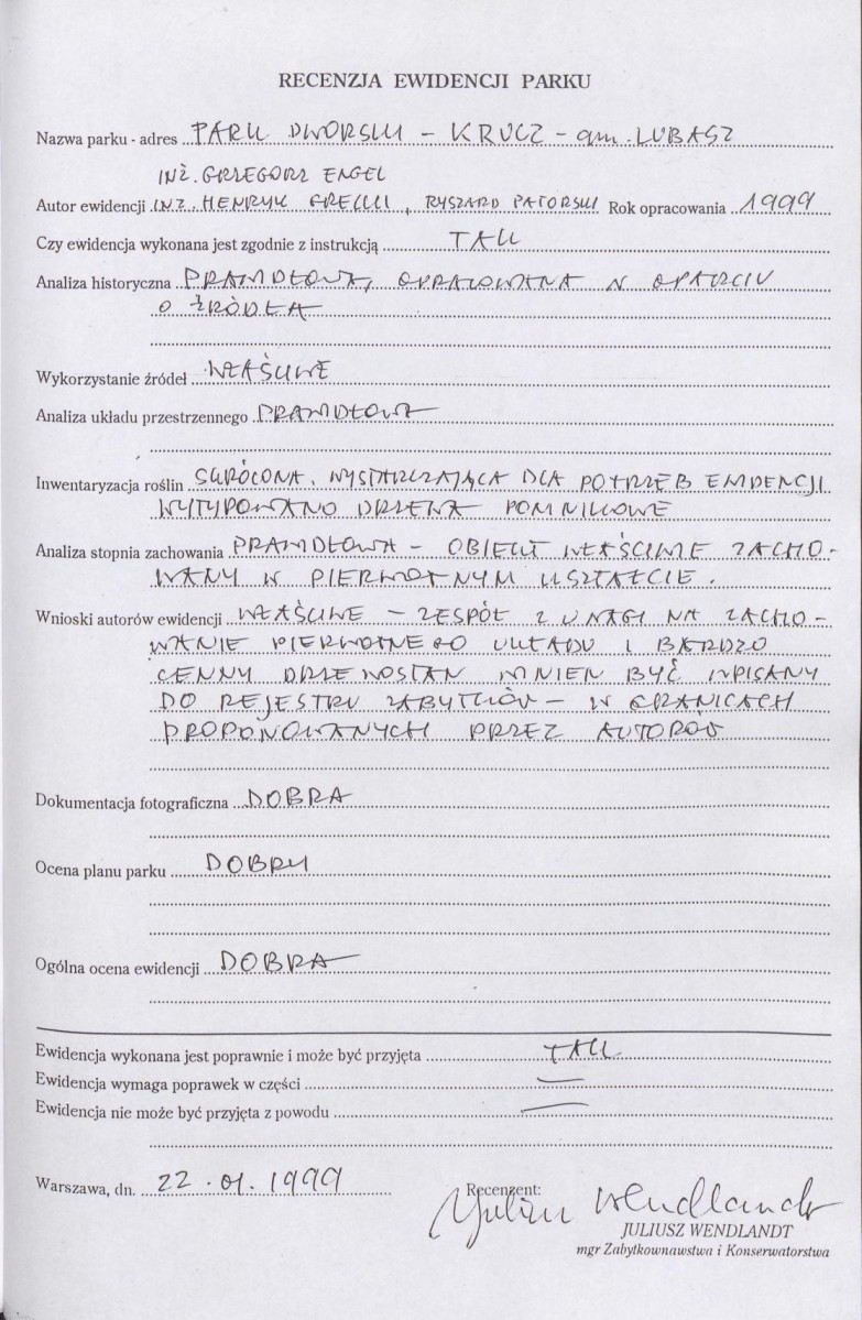 Ewidencja parkowa, skan nr 55