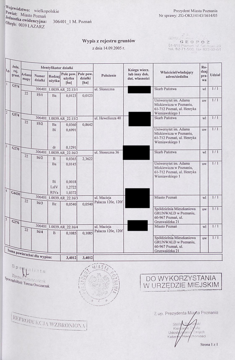 EP - Ewidencja parkowa, skan nr 46