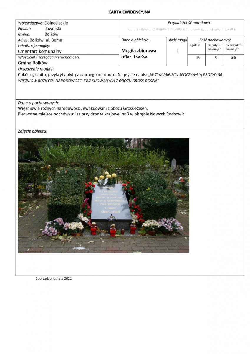 karta ewidencyjna, skan nr 1