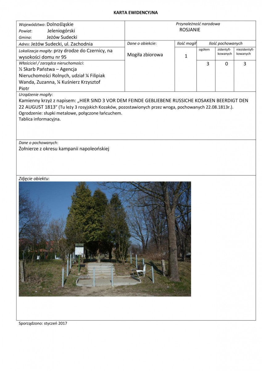 karta ewidencyjna, skan nr 1