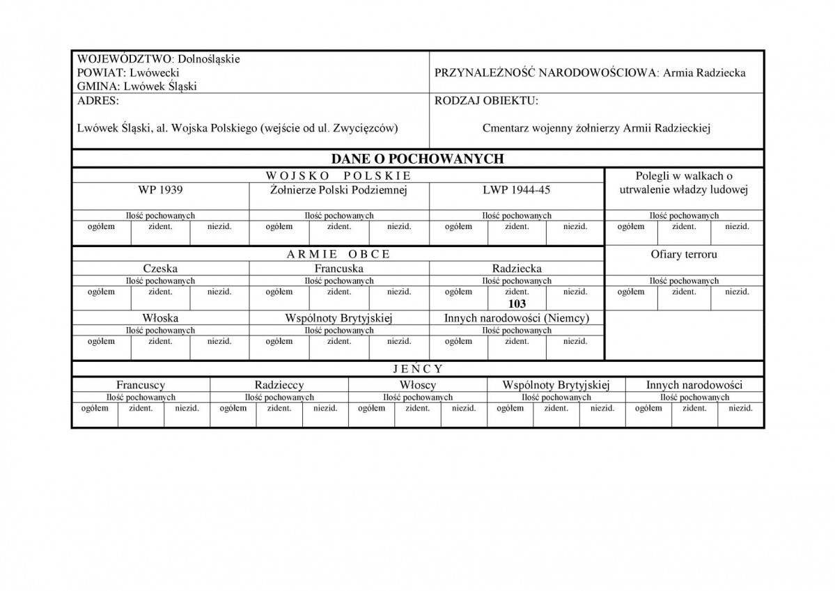 karta ewidencyjna, skan nr 2