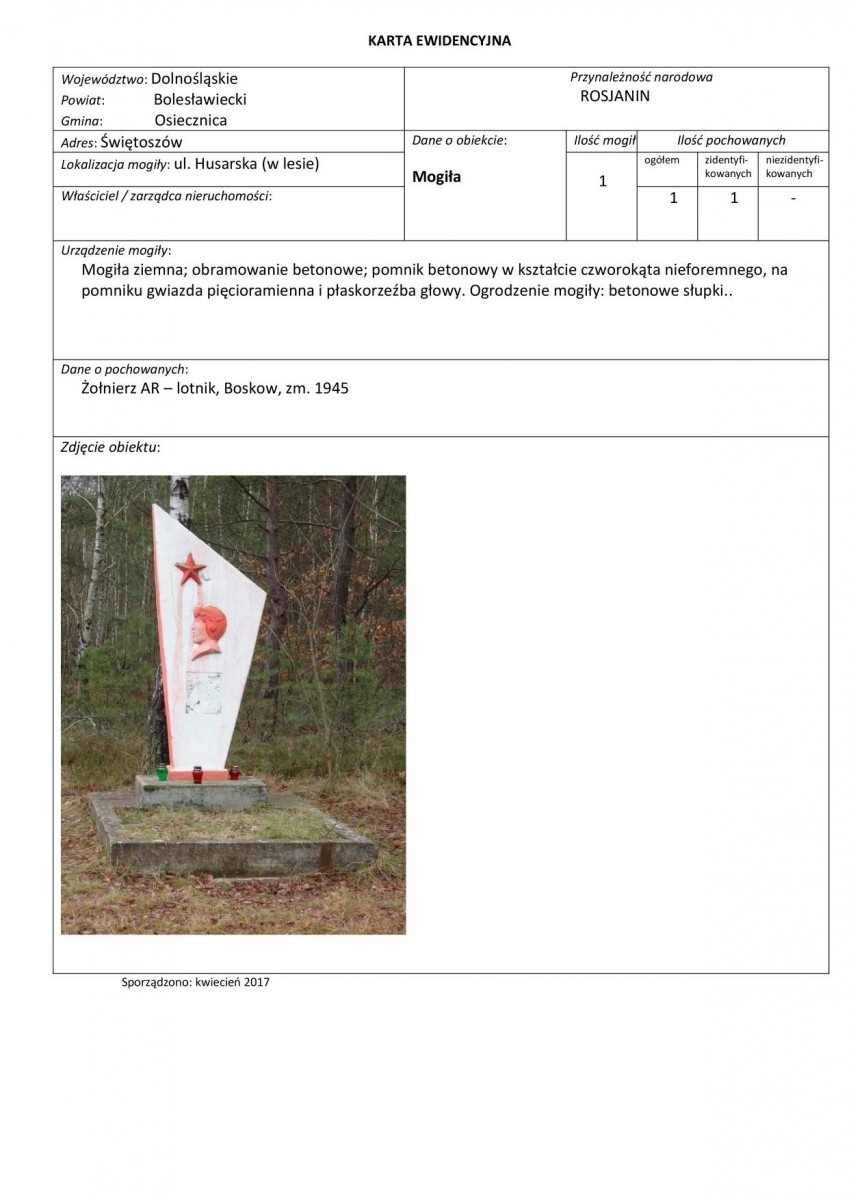 karta ewidencyjna, skan nr 1