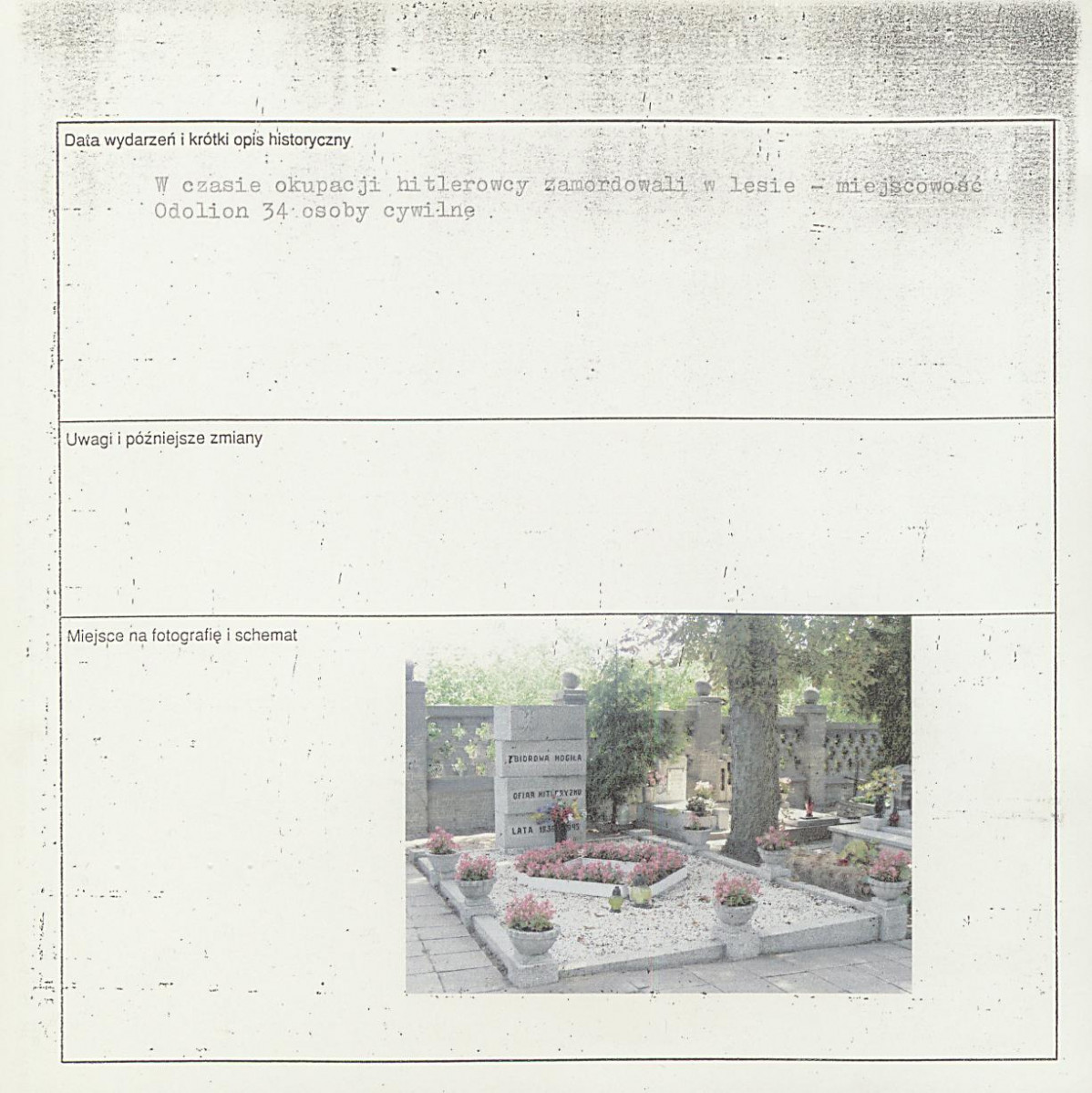 karta ewidencyjna, skan nr 2