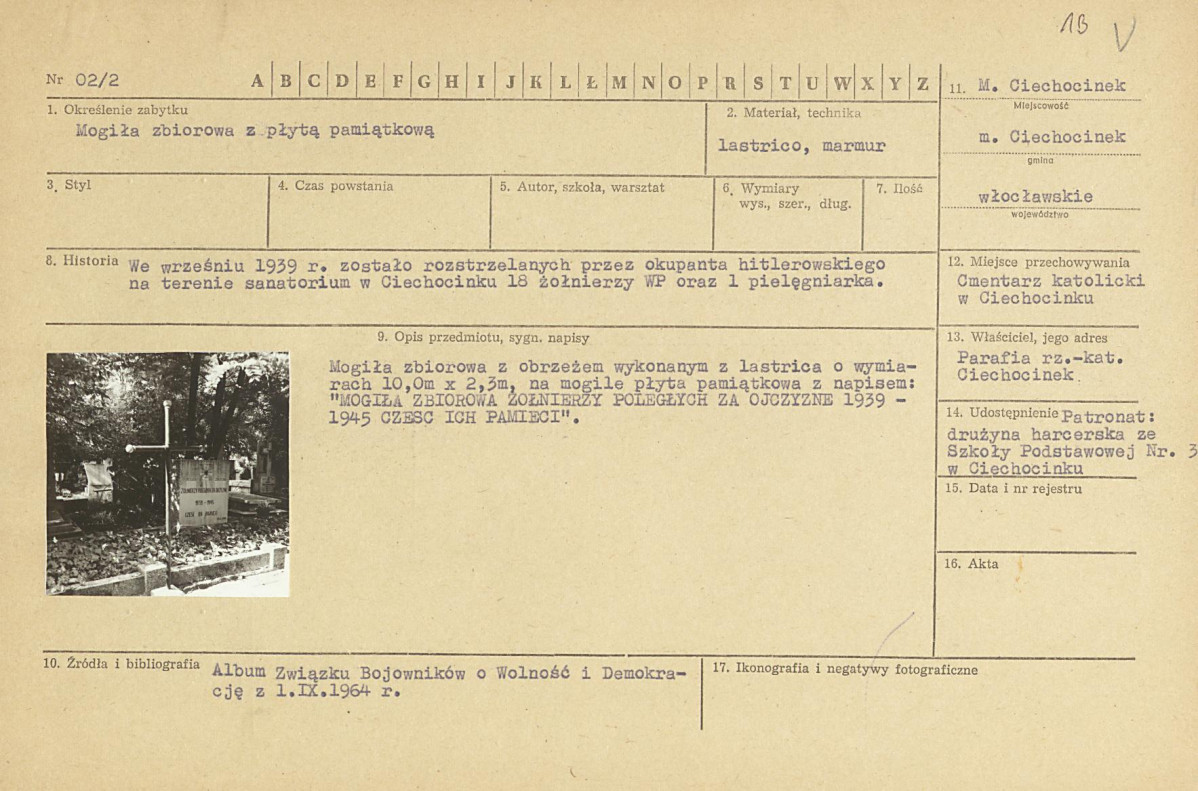 karta ewidencyjna, skan nr 1