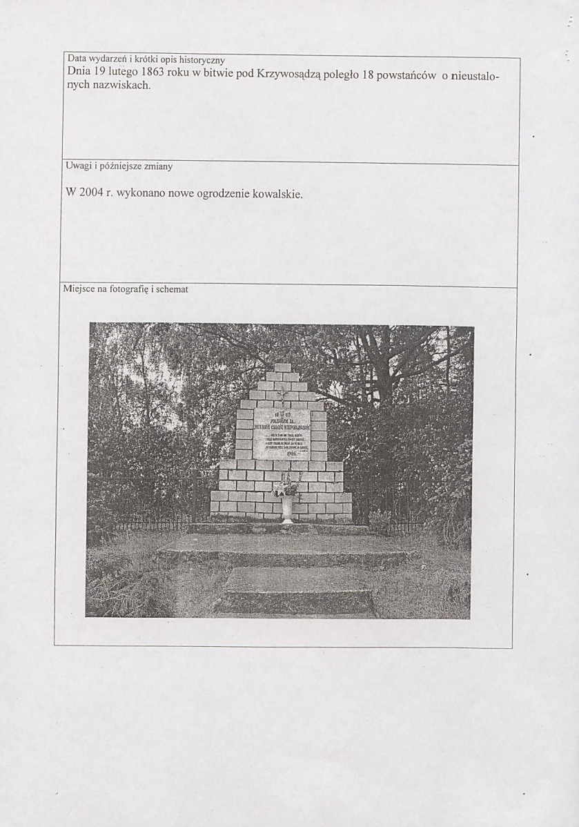 karta ewidencyjna, skan nr 2