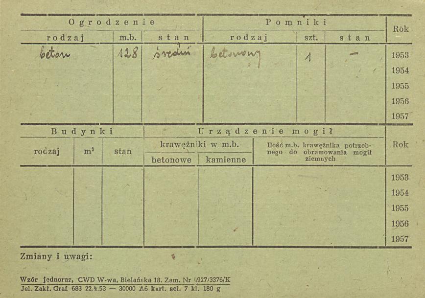 karta ewidencyjna, skan nr 2