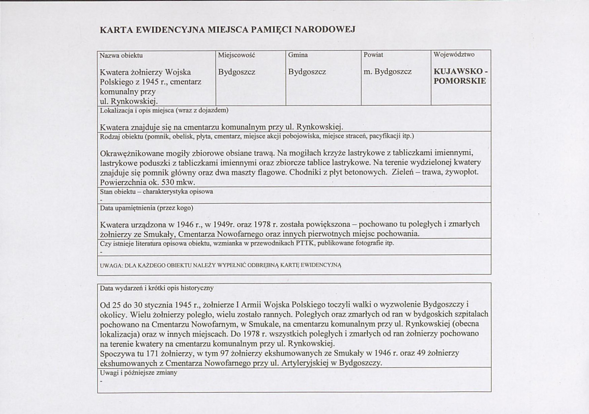 karta ewidencyjna, skan nr 1