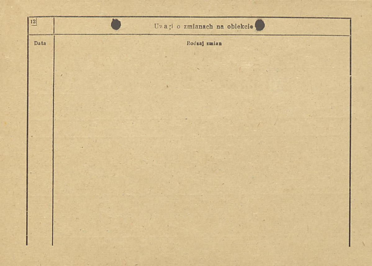 karta ewidencyjna, skan nr 2