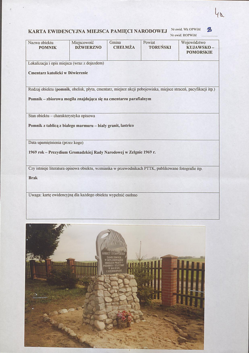 karta ewidencyjna, skan nr 1