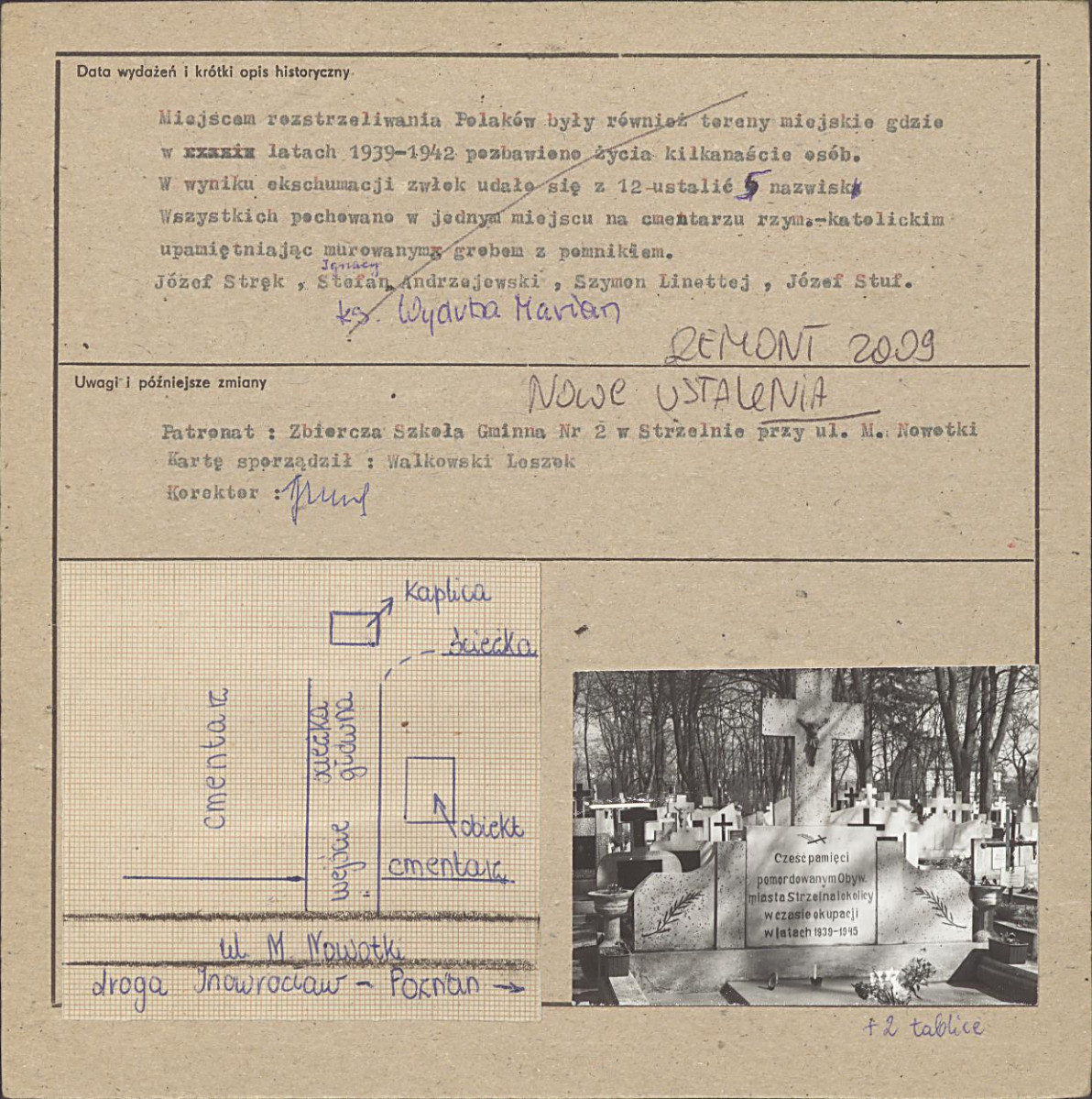 karta ewidencyjna, skan nr 2