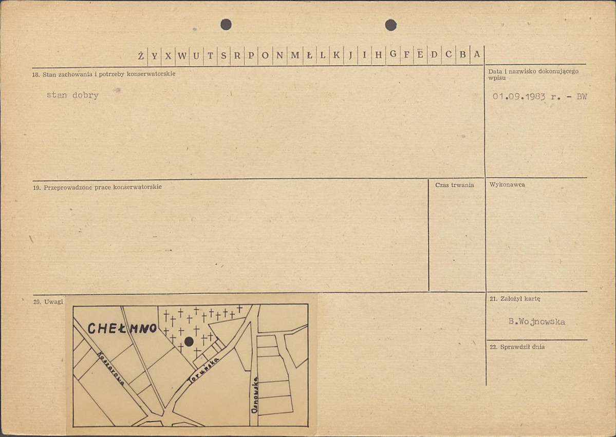 karta ewidencyjna, skan nr 8