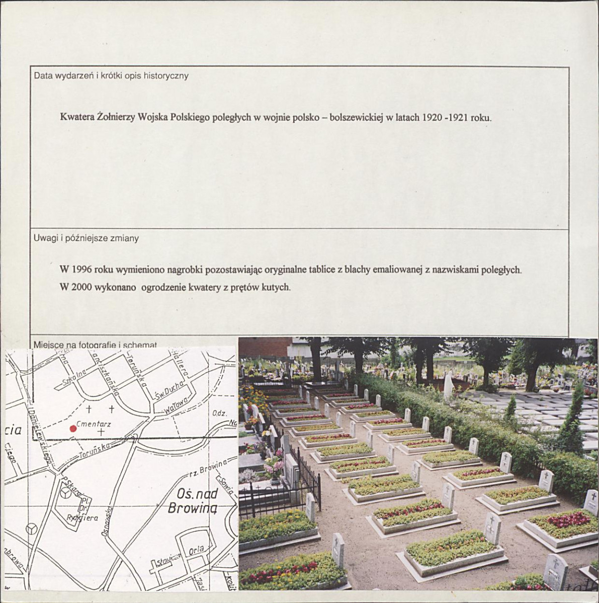 karta ewidencyjna, skan nr 2