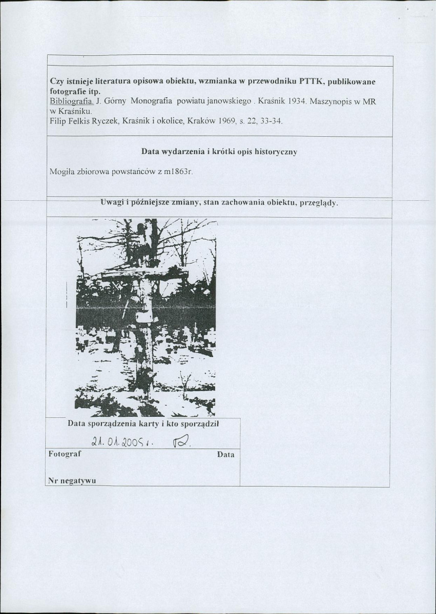 karta ewidencyjna, skan nr 2