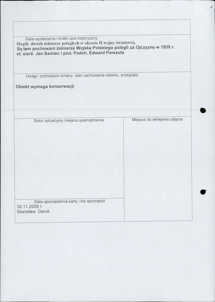 karta ewidencyjna, skan nr 6