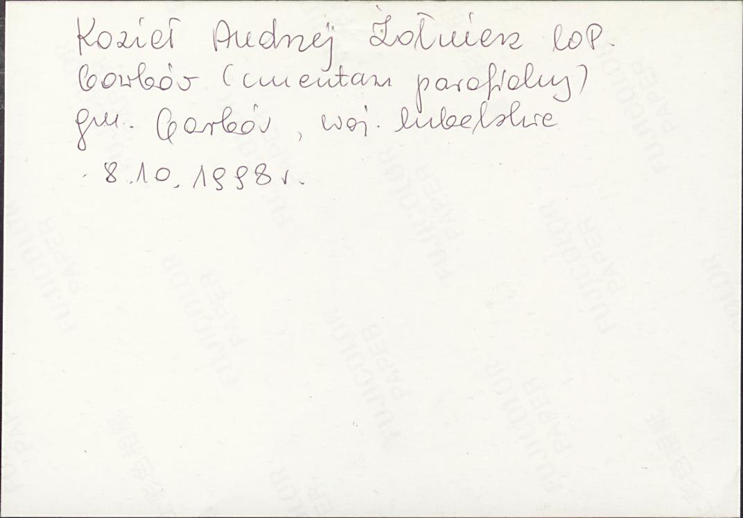 karta ewidencyjna, skan nr 4