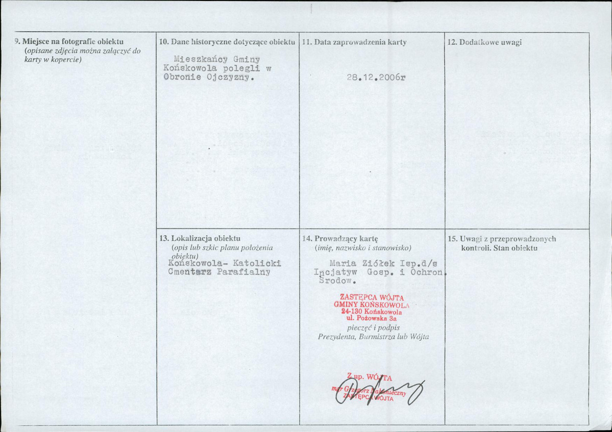 kewd - karta ewidencyjna, skan nr 2