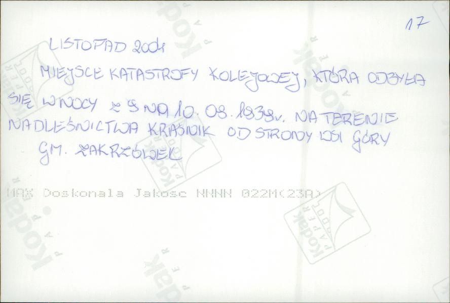 karta ewidencyjna, skan nr 9