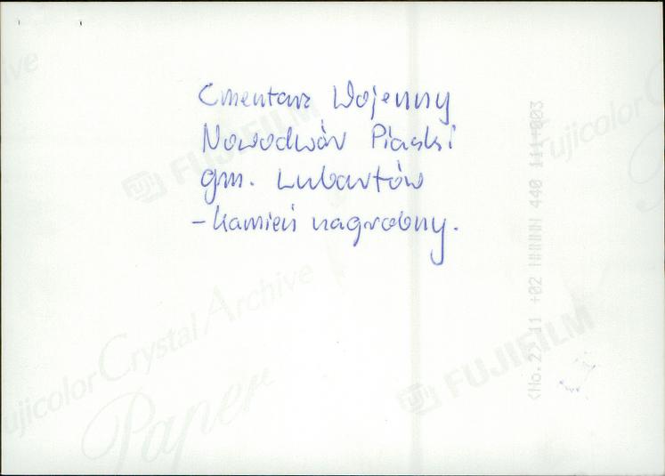 karta ewidencyjna, skan nr 4