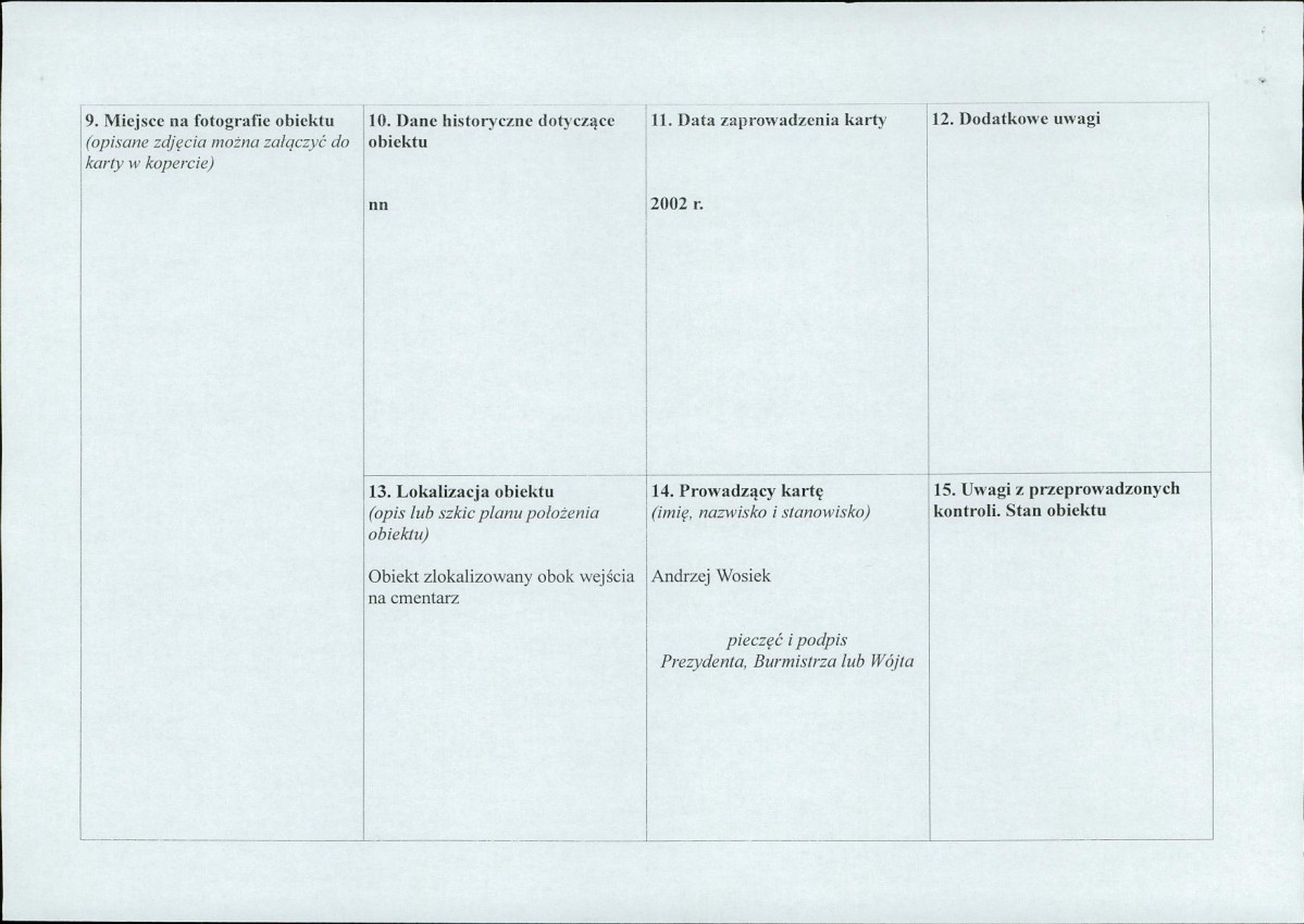 karta ewidencyjna, skan nr 2