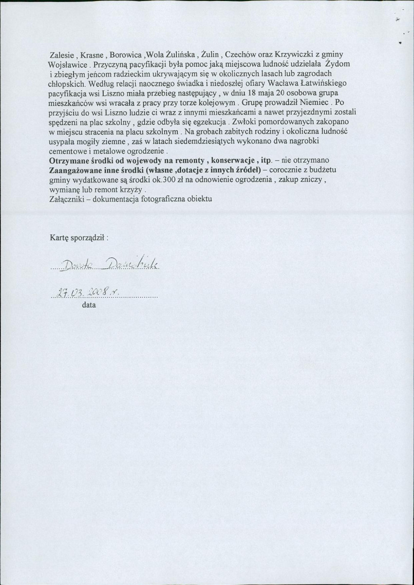karta ewidencyjna, skan nr 2