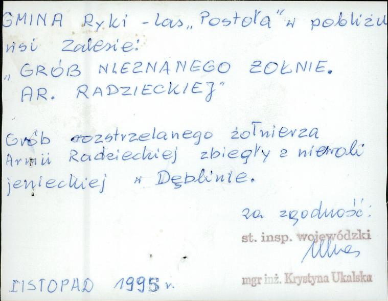 karta ewidencyjna, skan nr 4