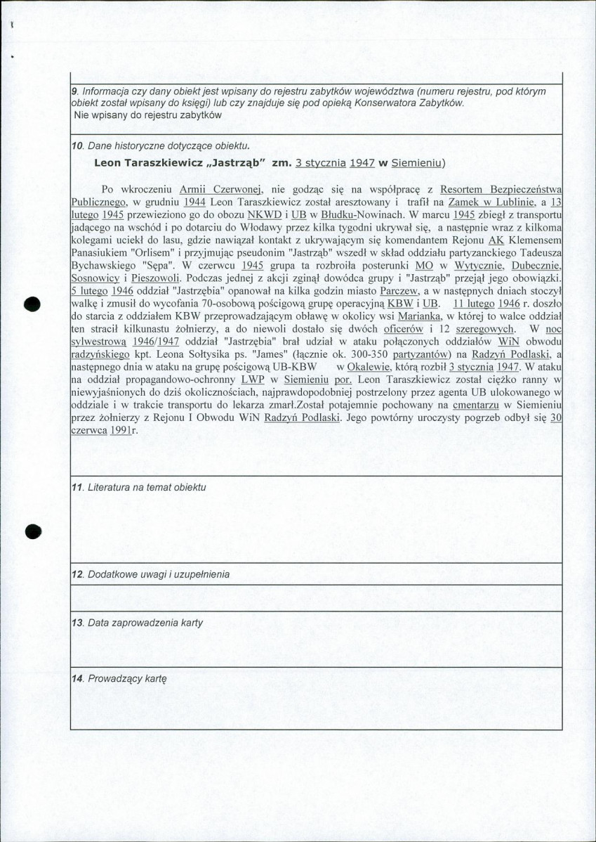 karta ewidencyjna, skan nr 4