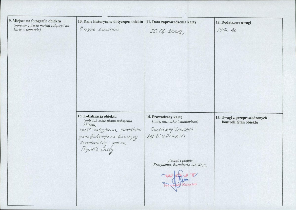 karta ewidencyjna, skan nr 2