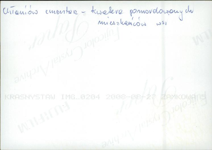 karta ewidencyjna, skan nr 6