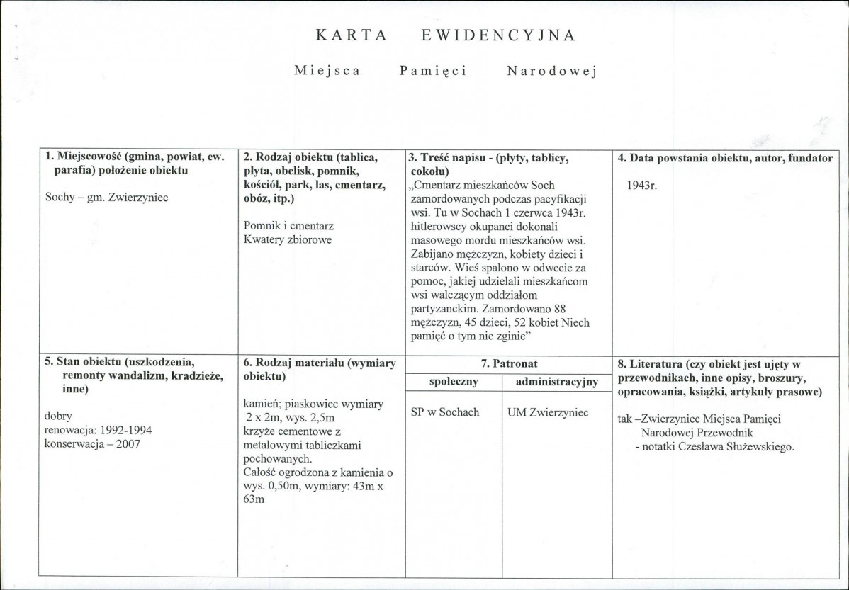 karta ewidencyjna, skan nr 1