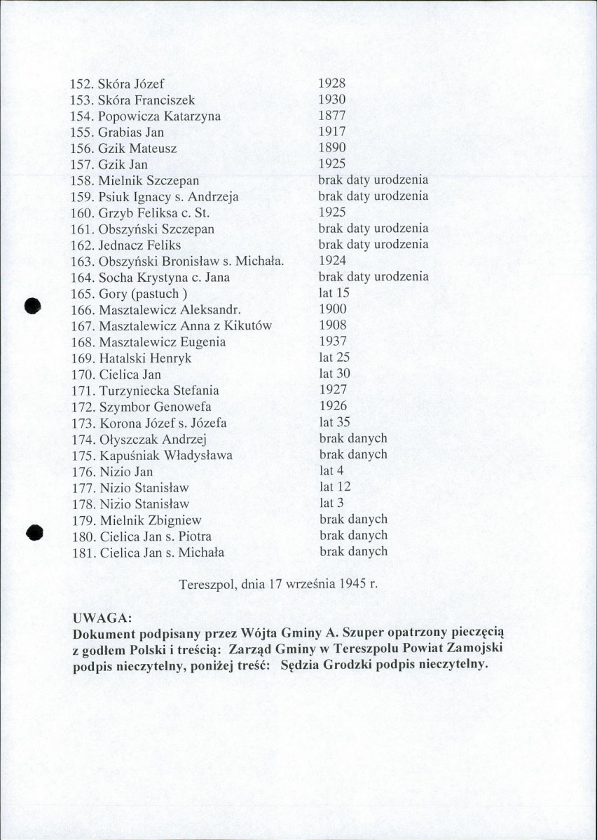 karta ewidencyjna, skan nr 9
