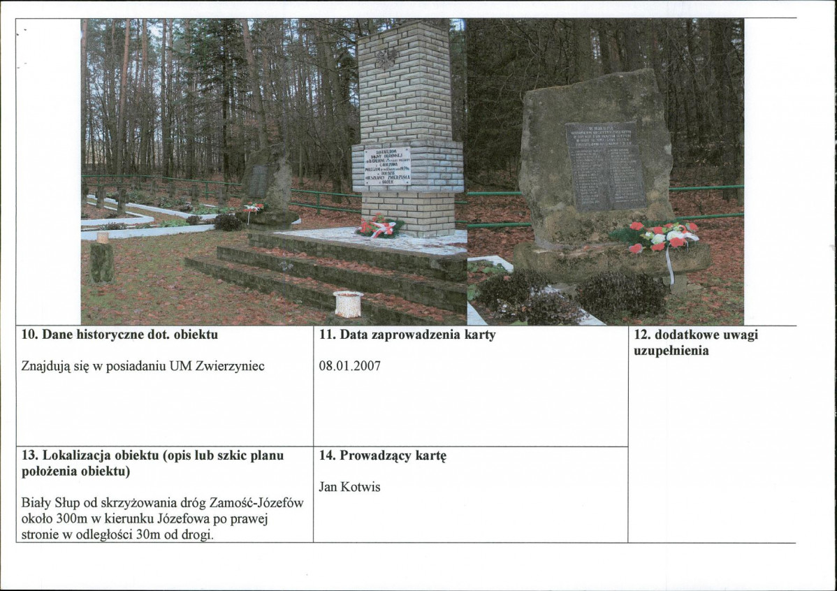 karta ewidencyjna, skan nr 2