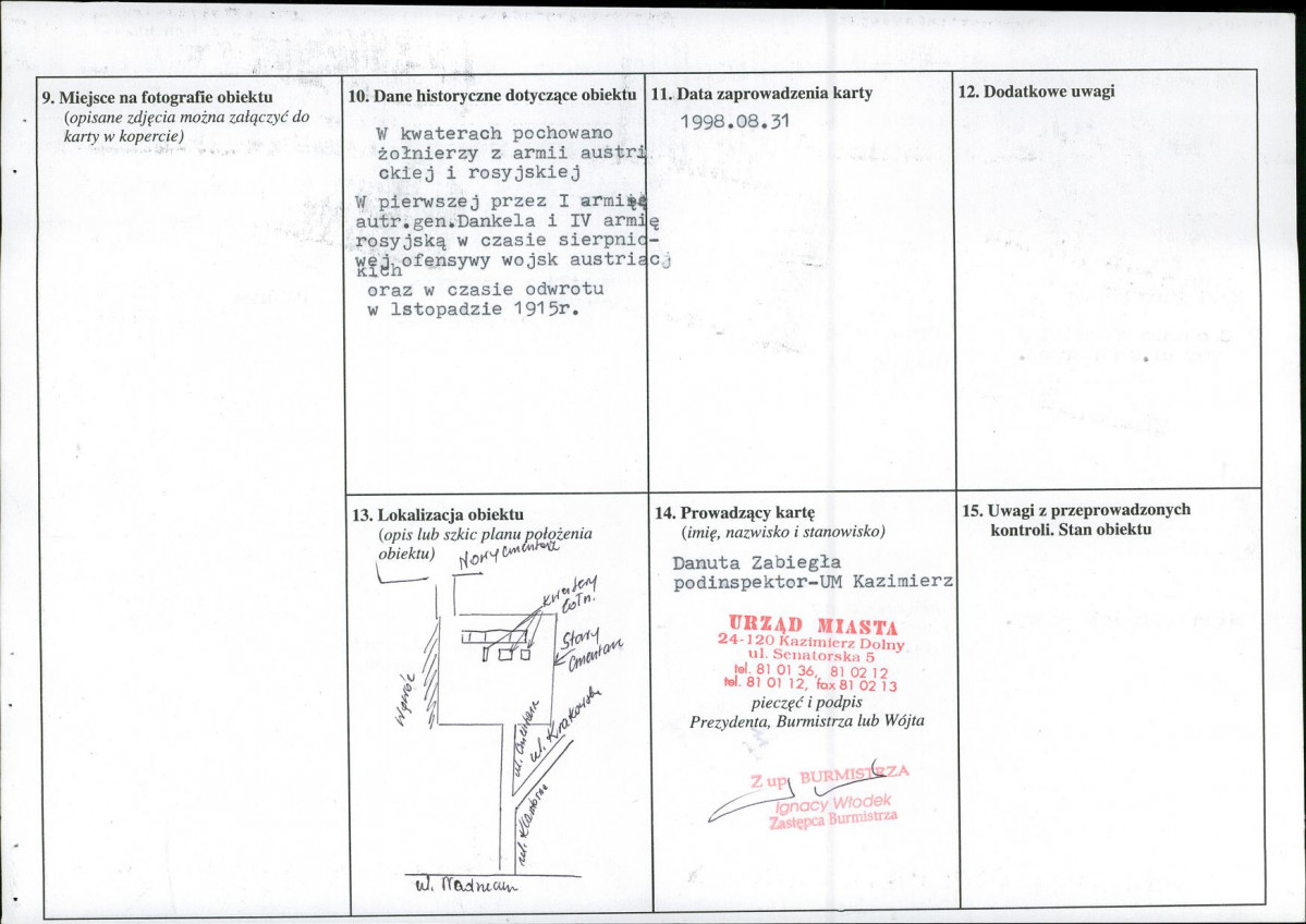 karta ewidencyjna, skan nr 2