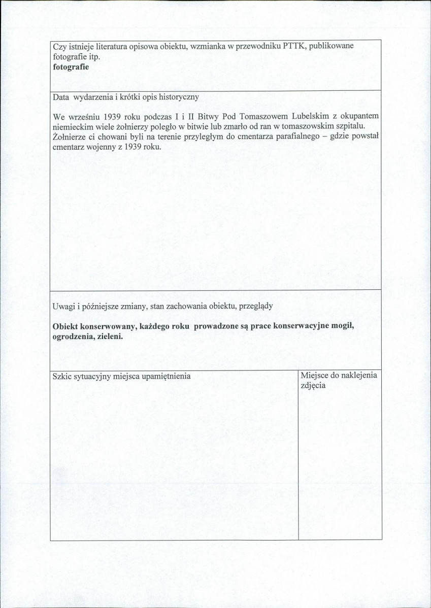 karta ewidencyjna, skan nr 2