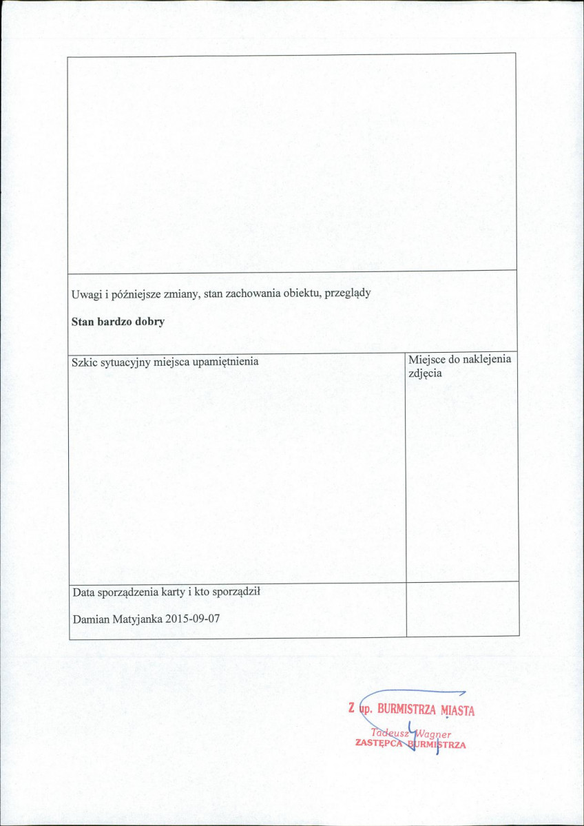 karta ewidencyjna, skan nr 2
