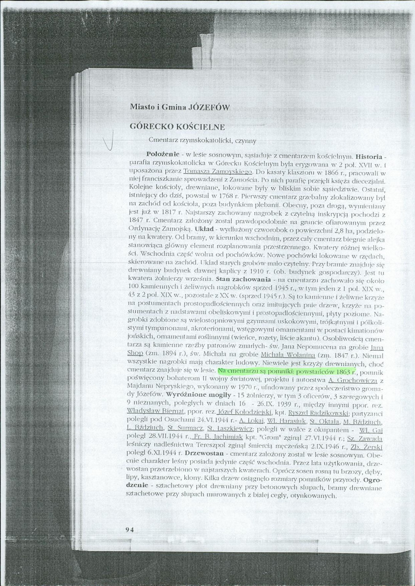 karta ewidencyjna, skan nr 4