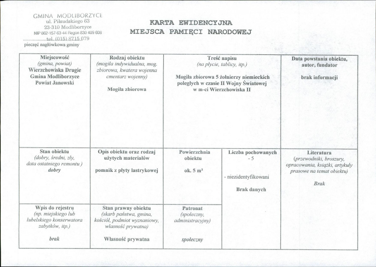 karta ewidencyjna, skan nr 1