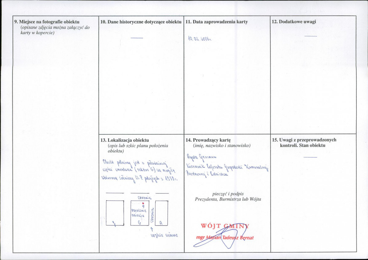 karta ewidencyjna, skan nr 2