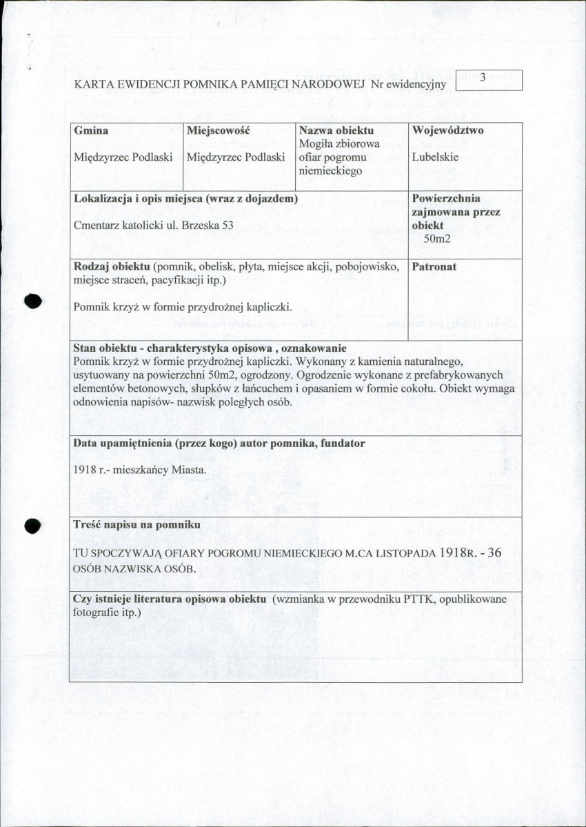 karta ewidencyjna, skan nr 4